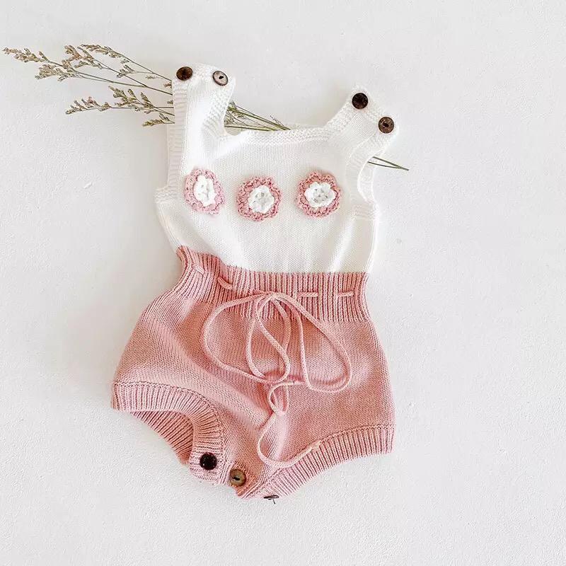 Knitted Pink Bodysuit