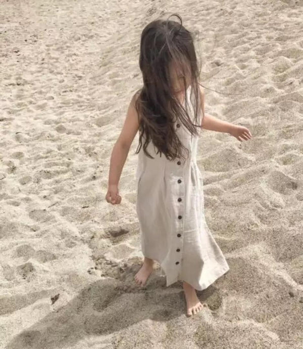 Sleeveless beach dress